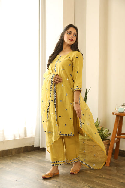 Panchi Yellow Set