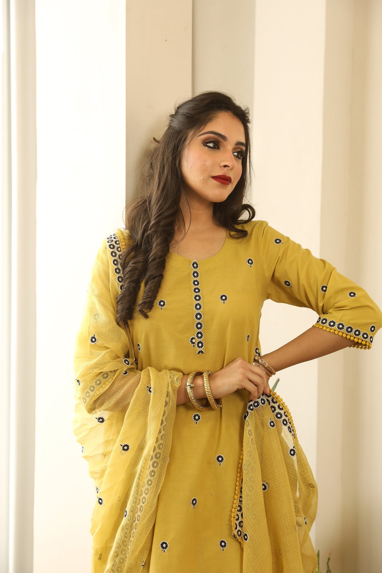 Panchi Yellow Set
