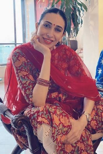 Sufi Red Anarkali Set