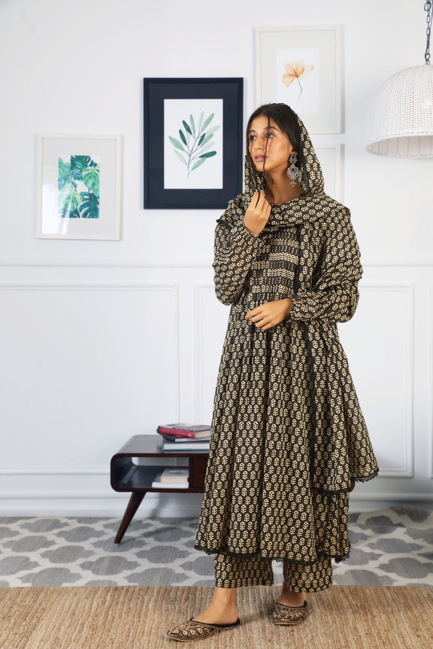 Abaya Black Set