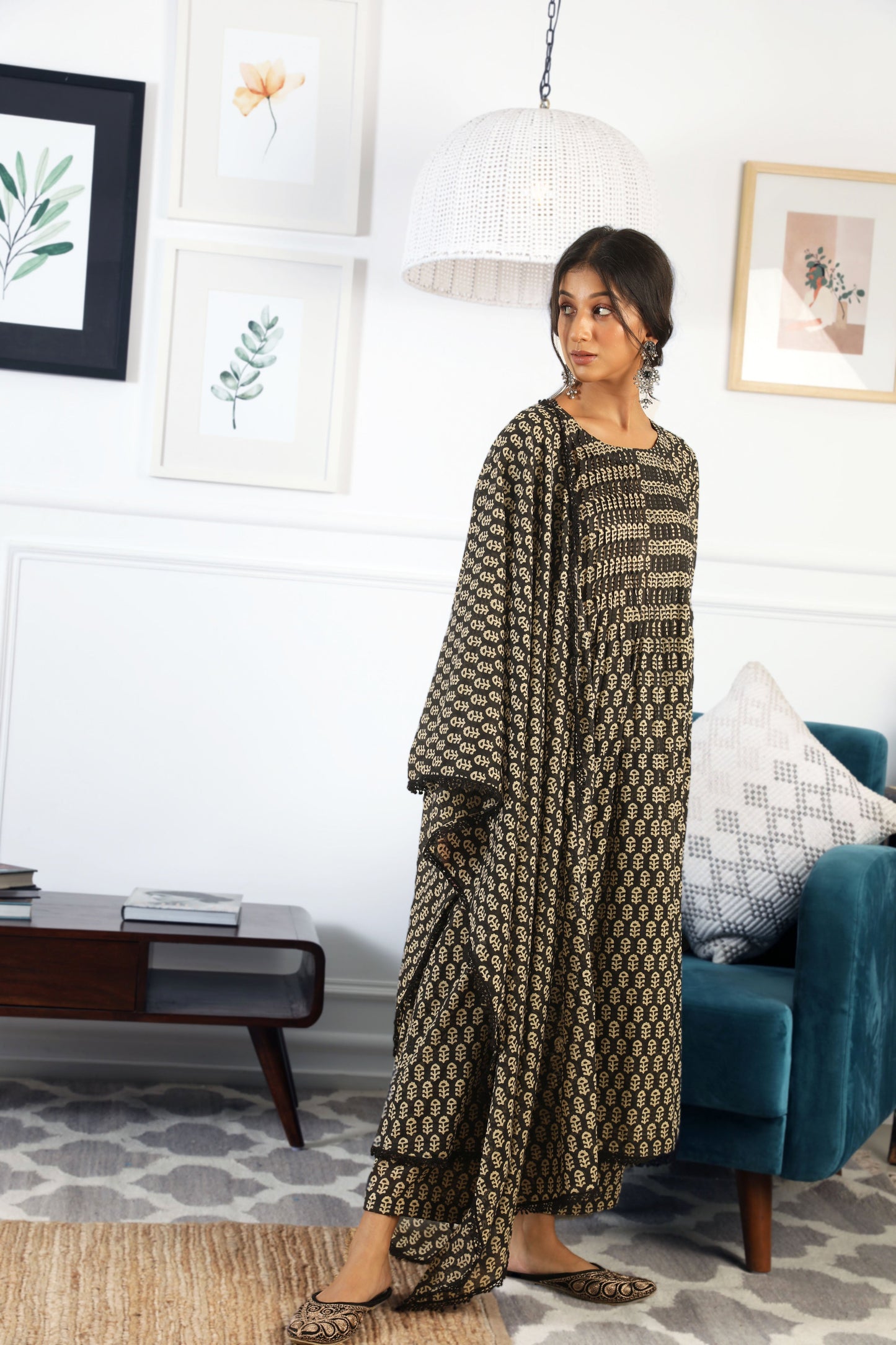 Abaya Black Set