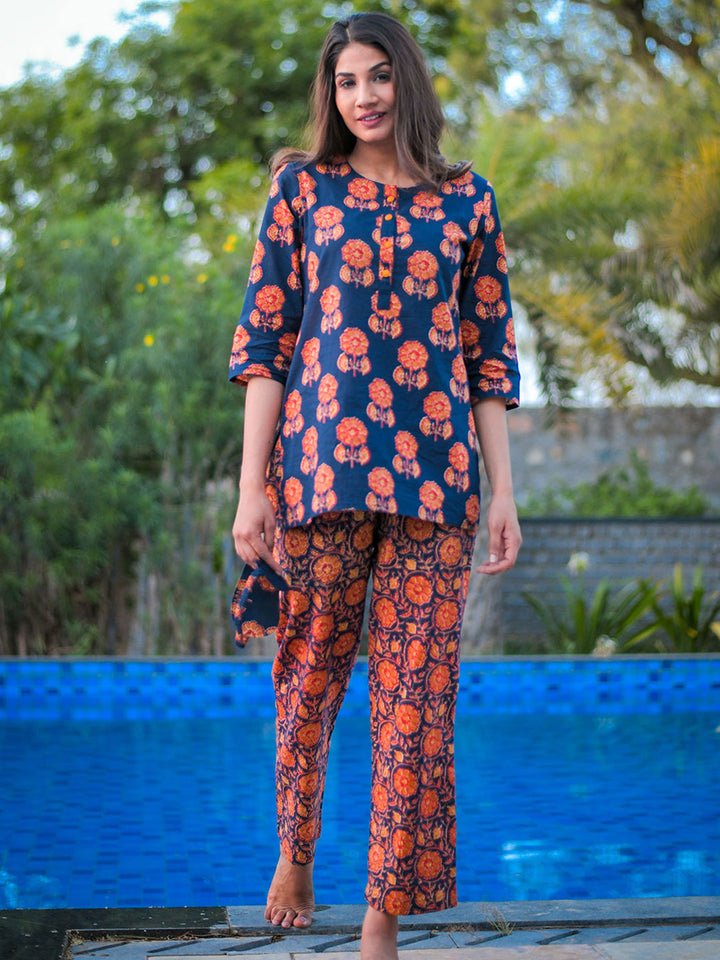 Printed Loungewear Set online at Jaipur Kurti