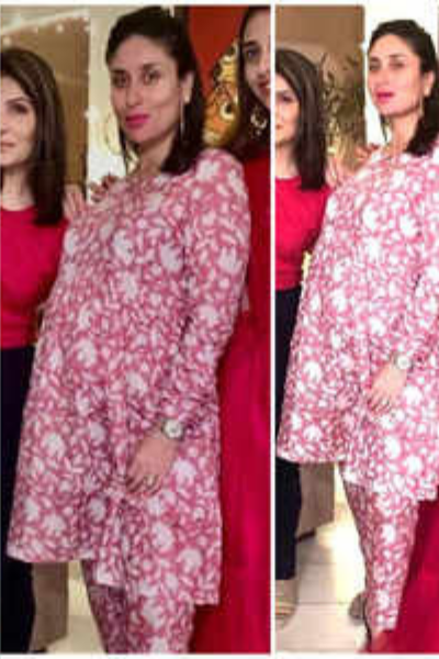 Kareena Kapoor In Fia Pink Set