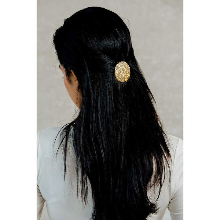 Aarjavee Chand Gold Hair Pin
