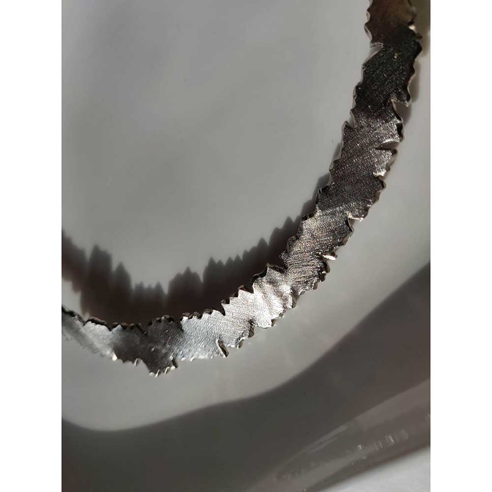 Aarjavee Choka Silver Necklace