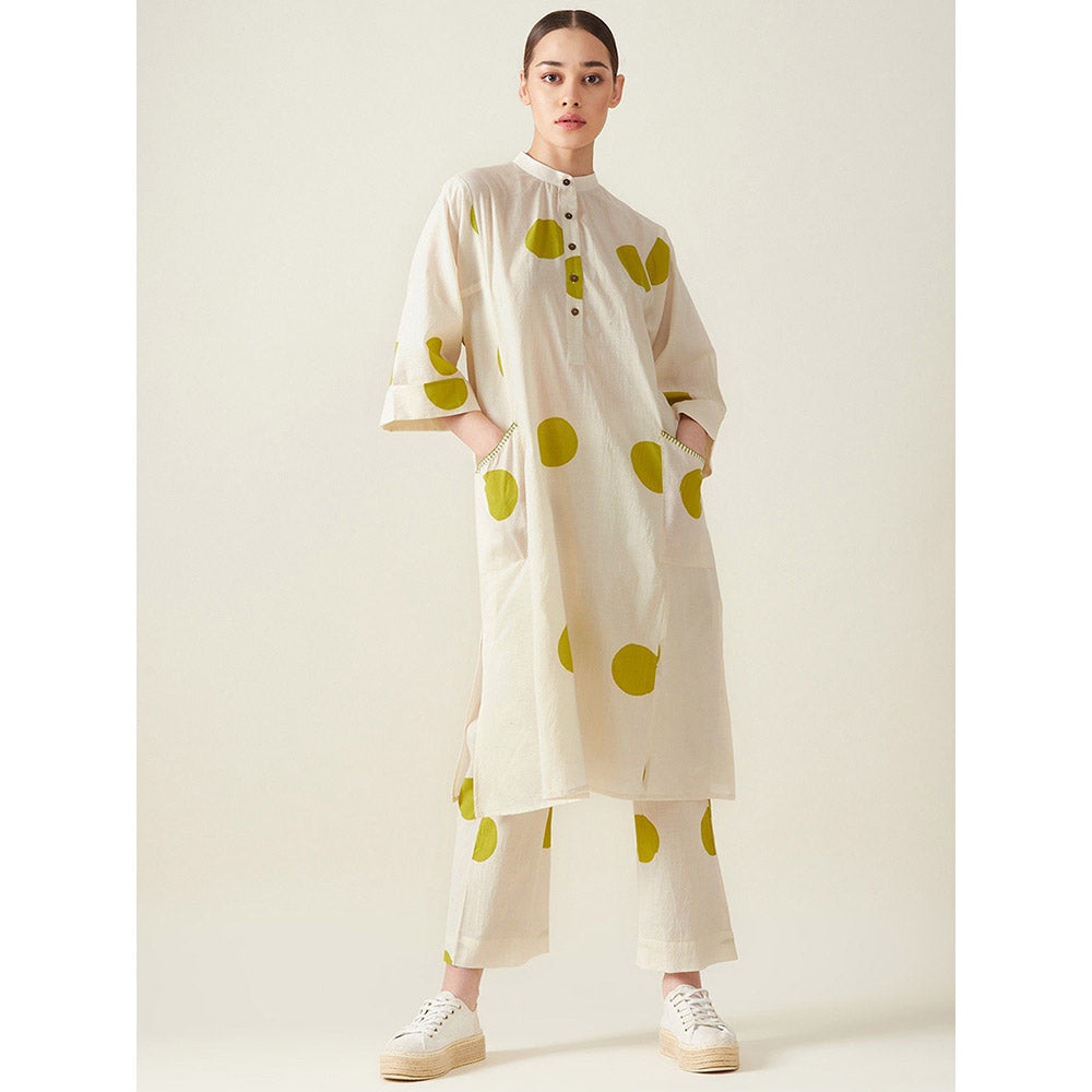 Aavidi By Dimple Polka Co-Ord (Set of 2)