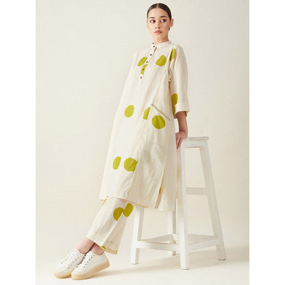 Aavidi By Dimple Polka Co-Ord (Set of 2)