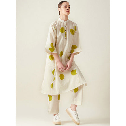 Aavidi By Dimple Polka Co-Ord (Set of 2)