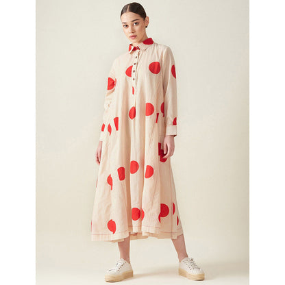 Aavidi By Dimple Polka Dress