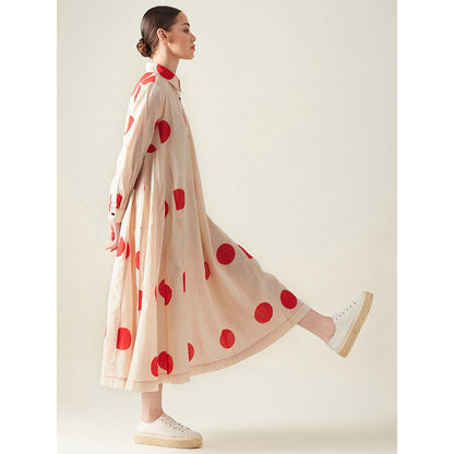 Aavidi By Dimple Polka Dress