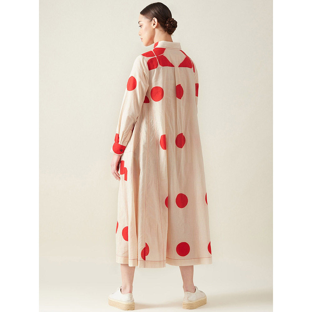 Aavidi By Dimple Polka Dress