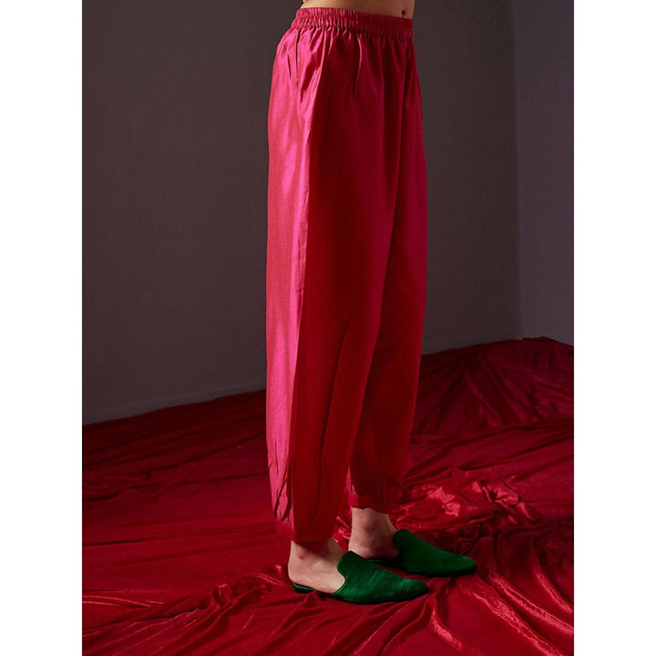 Abhishti Fuchsia Pink Pathani Pants