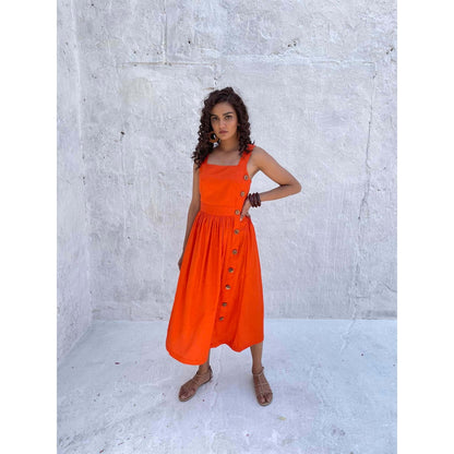 AlterEGO Button Down Orange Midi