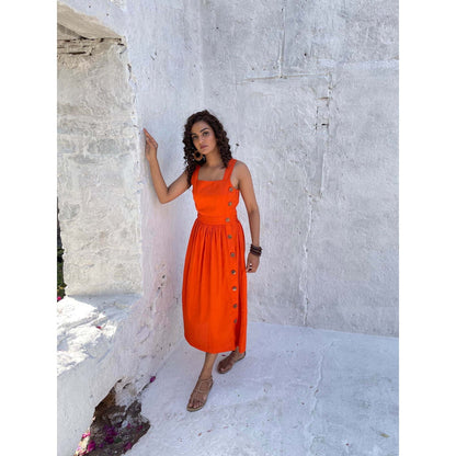 AlterEGO Button Down Orange Midi