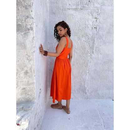 AlterEGO Button Down Orange Midi