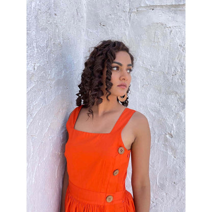 AlterEGO Button Down Orange Midi