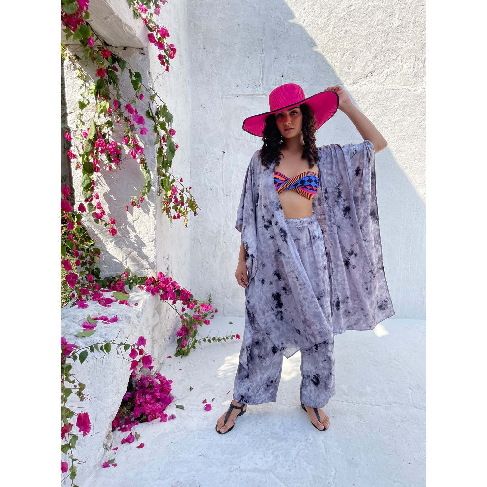 AlterEGO The Beach Kaftan Grey Coordinate (Set of 2)