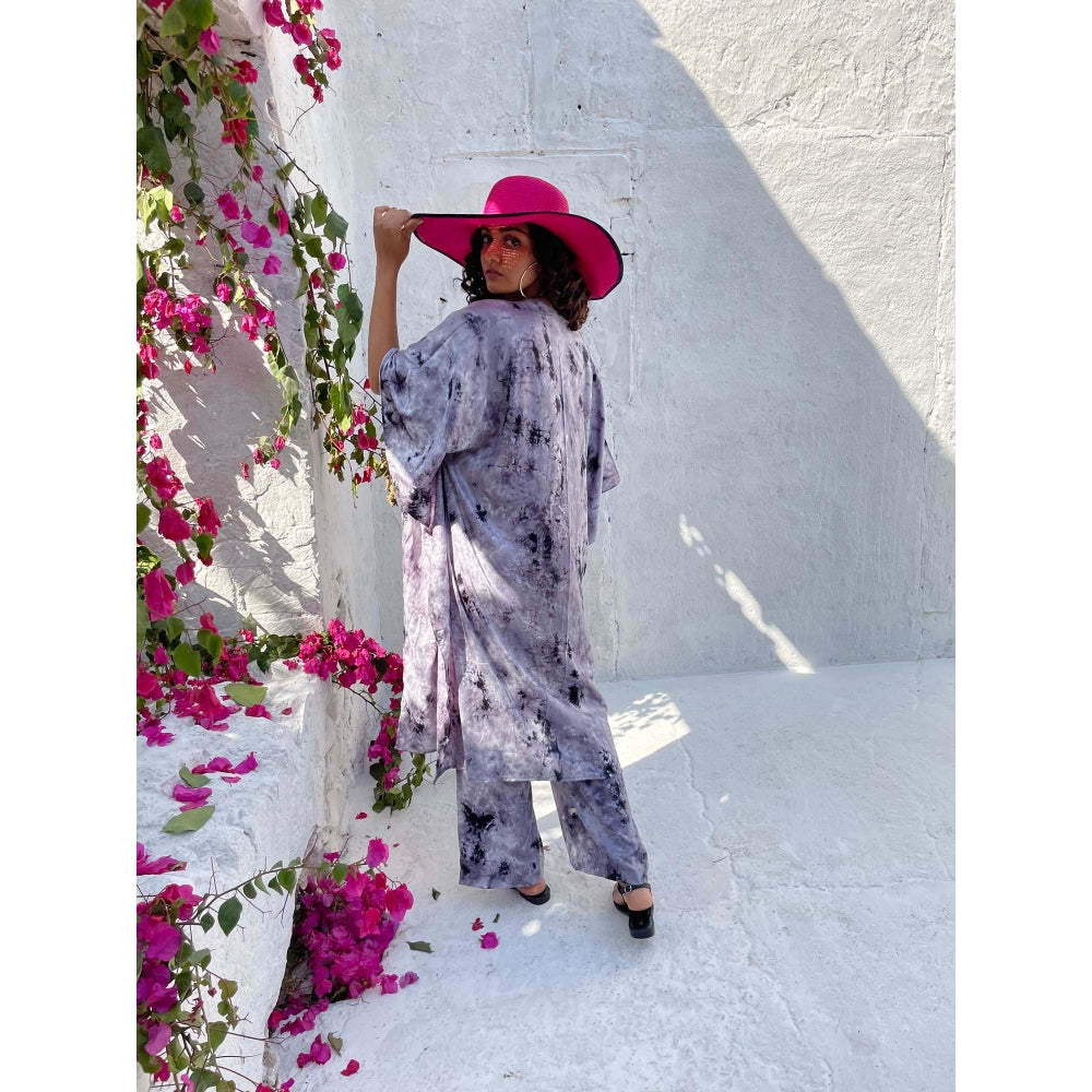 AlterEGO The Beach Kaftan Grey Coordinate (Set of 2)