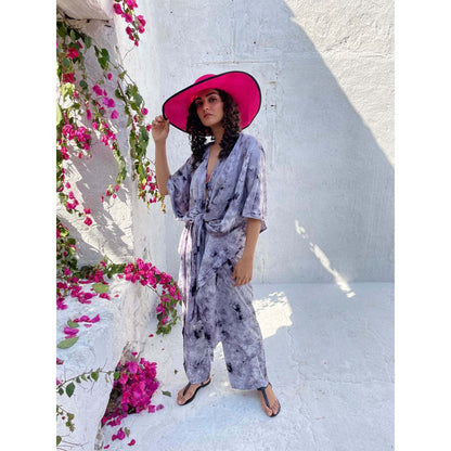 AlterEGO The Beach Kaftan Grey Coordinate (Set of 2)
