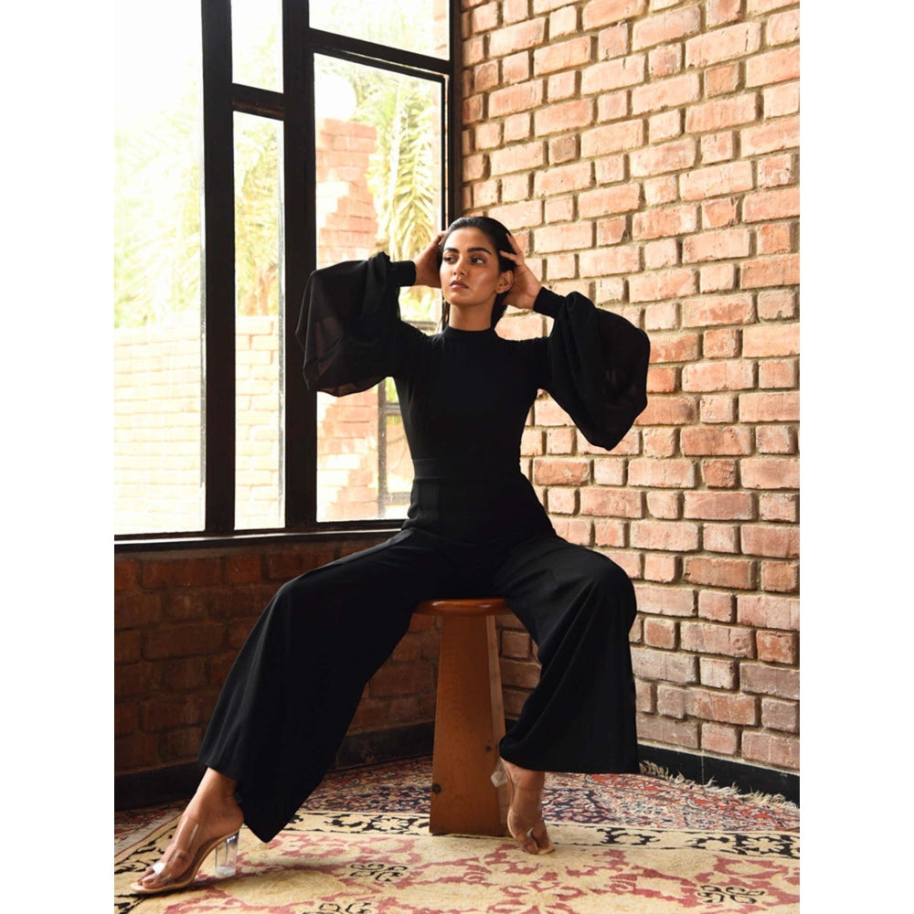 AlterEGO Volume Sleeves Black Jumpsuit