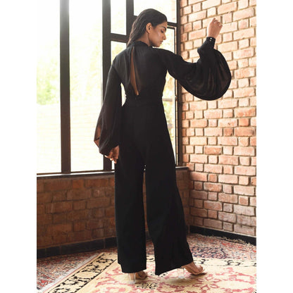 AlterEGO Volume Sleeves Black Jumpsuit