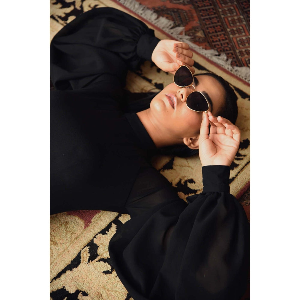 AlterEGO Volume Sleeves Black Jumpsuit