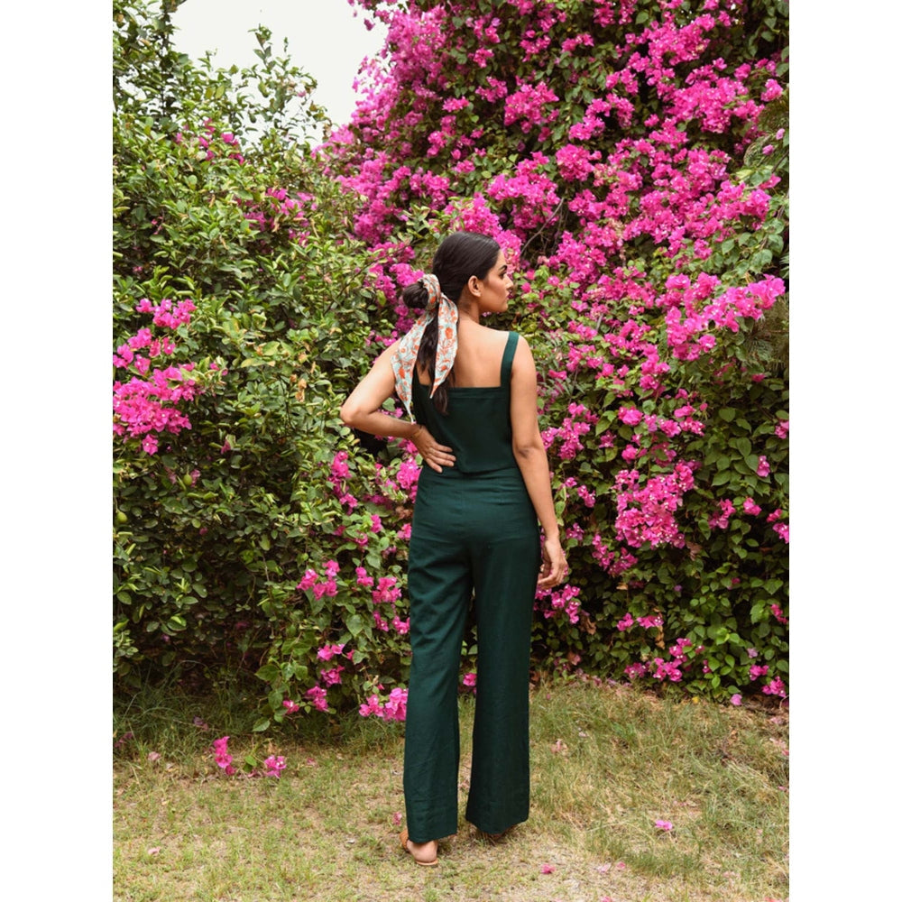 AlterEGO Free The Midriff Green Coordinate (Set of 2)