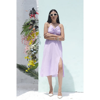 AlterEGO Back Tie Resort Midi Dress