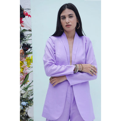 AlterEGO Lavender Open Blazer