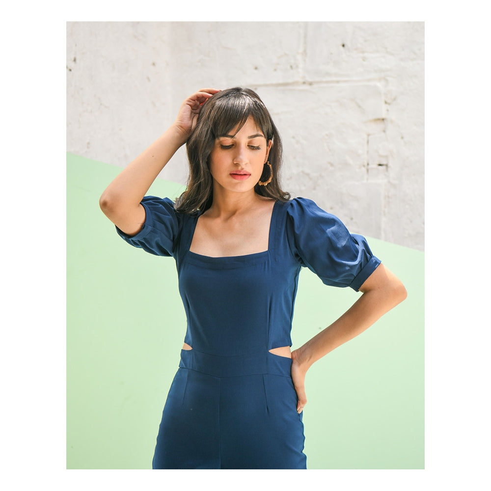 AlterEGO Waist Cutout Power Jumpsuit
