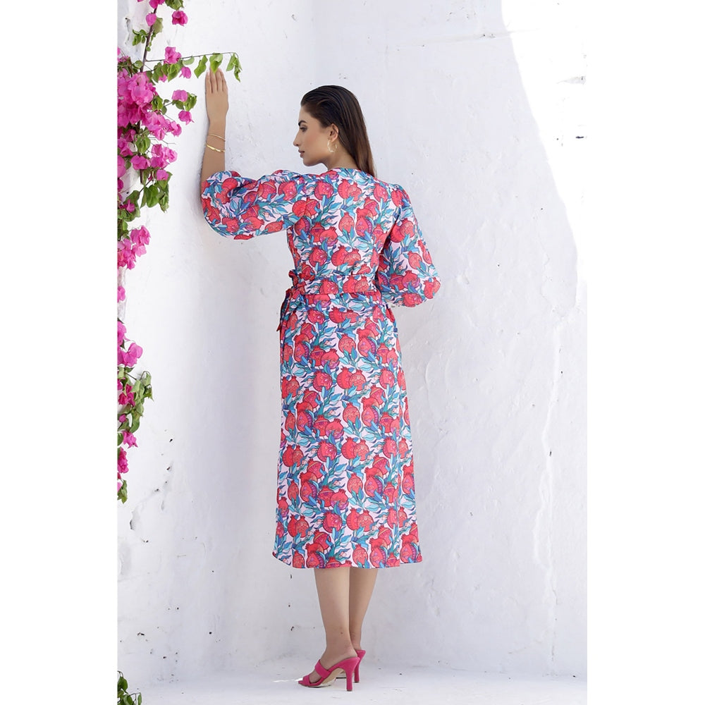 AlterEGO Ari - Anar Print Wrap Dress