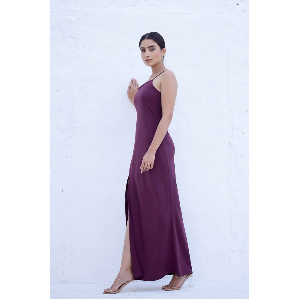 AlterEGO Alaya - Wine Side Slit Maxi