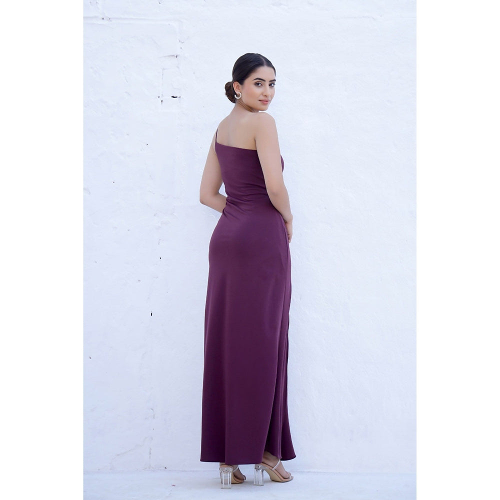 AlterEGO Alaya - Wine Side Slit Maxi