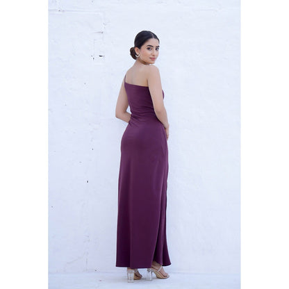 AlterEGO Alaya - Wine Side Slit Maxi