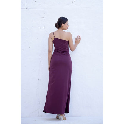 AlterEGO Alaya - Wine Side Slit Maxi
