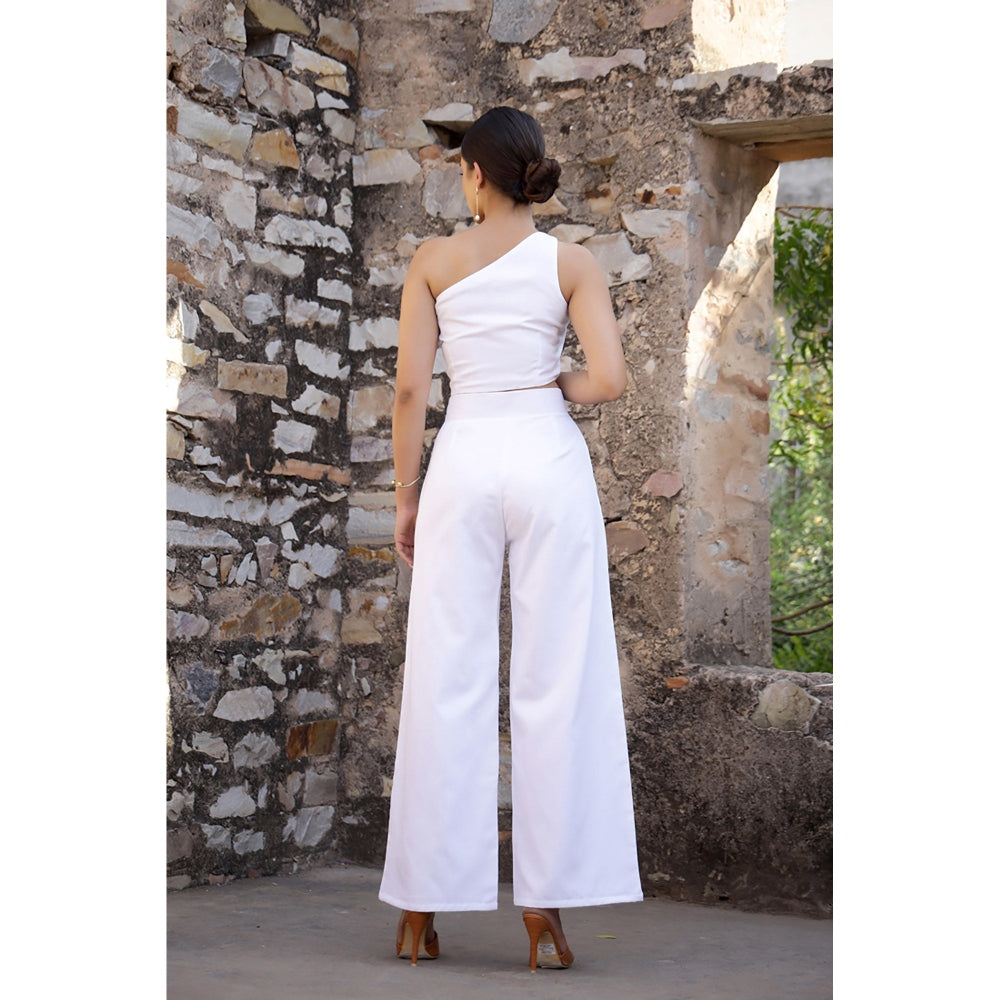 AlterEGO Ivory - Buttoned Trouser