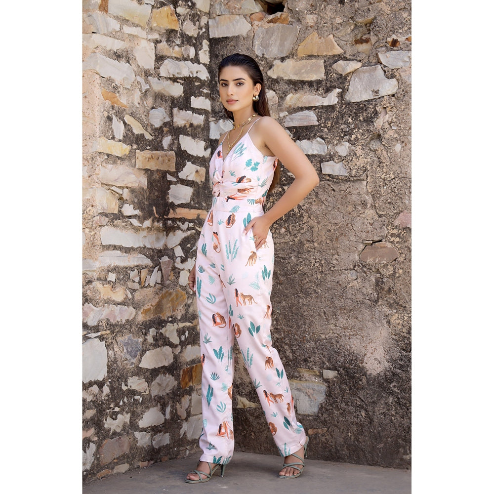AlterEGO Gianna - Front Knot Jumpsuit