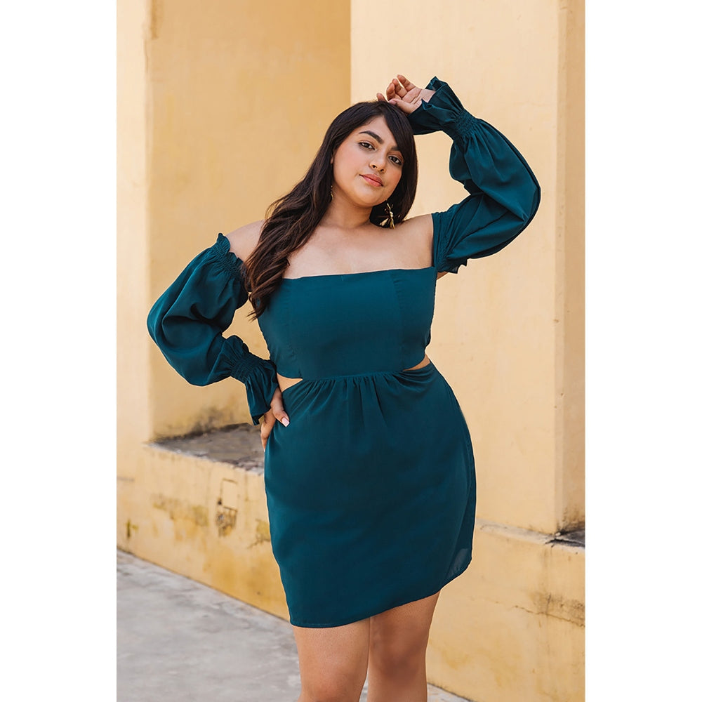 AlterEGO Celeste - Smocked Up Teal Dress