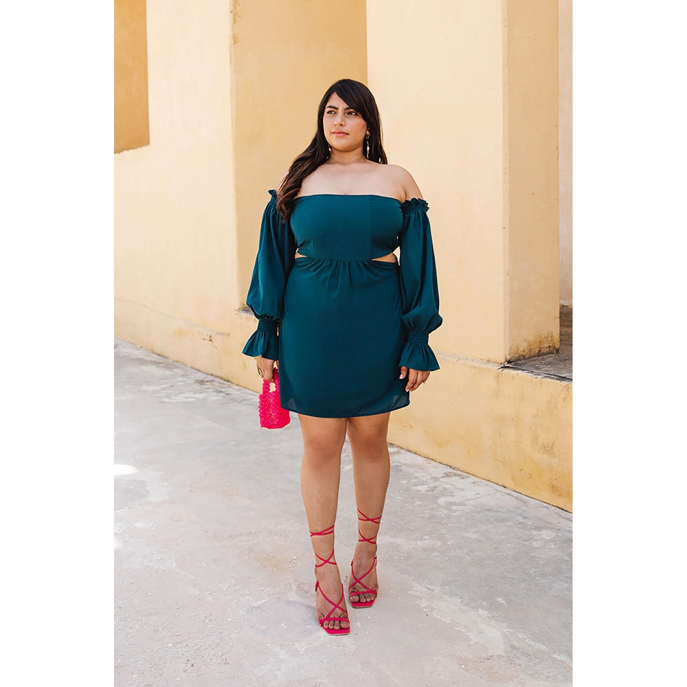 AlterEGO Celeste - Smocked Up Teal Dress