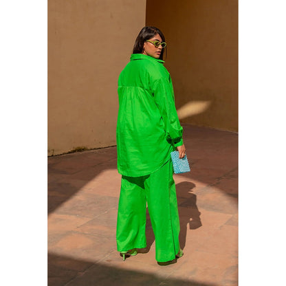 AlterEGO Autumn - Parrot Green Shirt