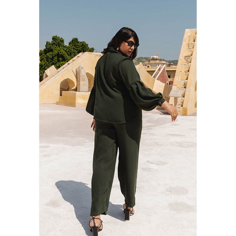 AlterEGO Morine - So She Says Shirt Forest Green