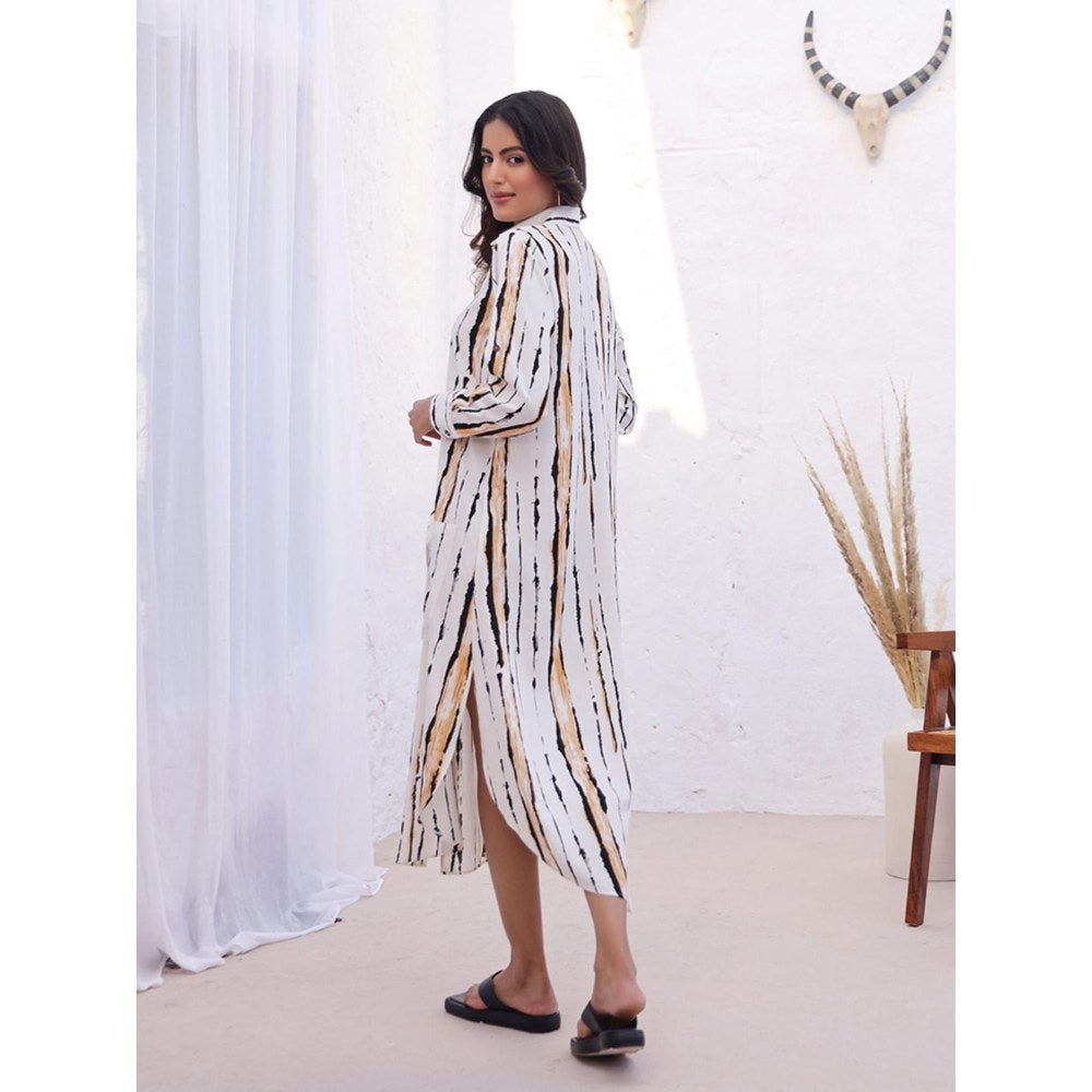 AlterEGO Willow The Jungle Striped Shirt Dress (Set of 2)