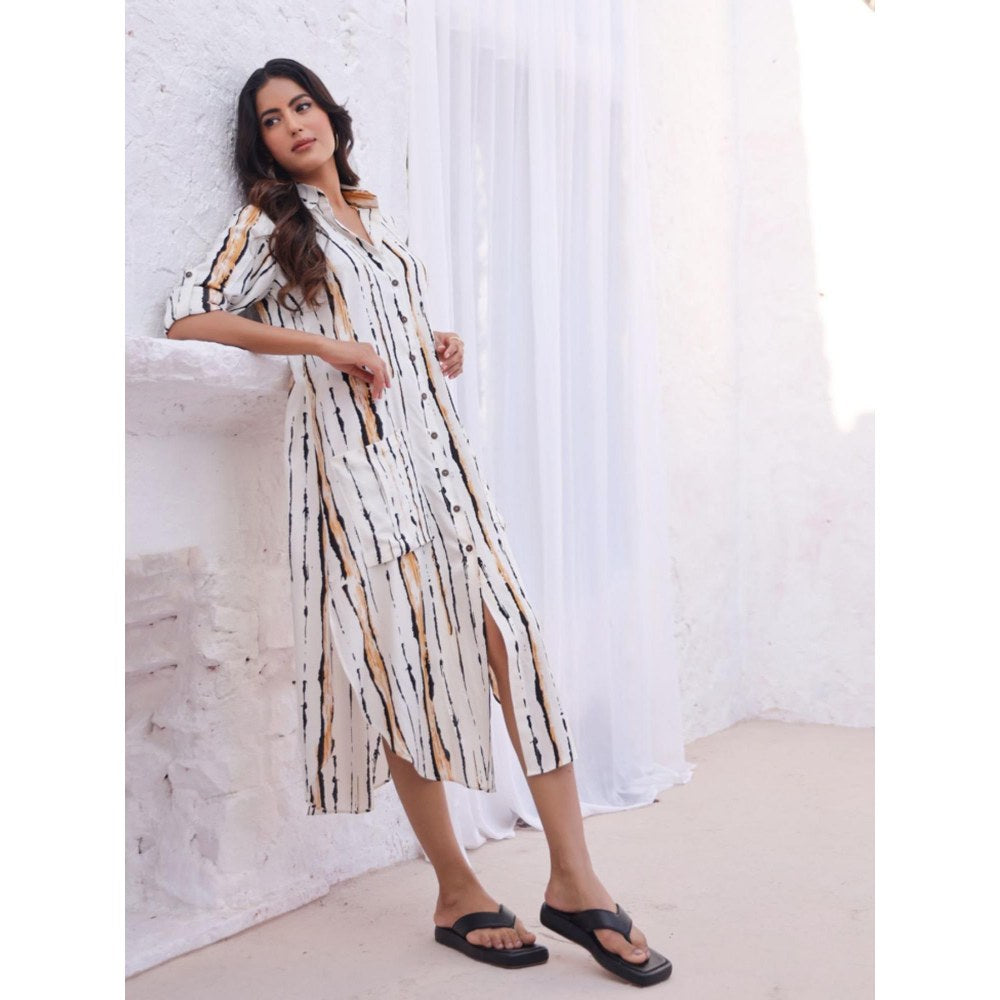 AlterEGO Willow The Jungle Striped Shirt Dress (Set of 2)