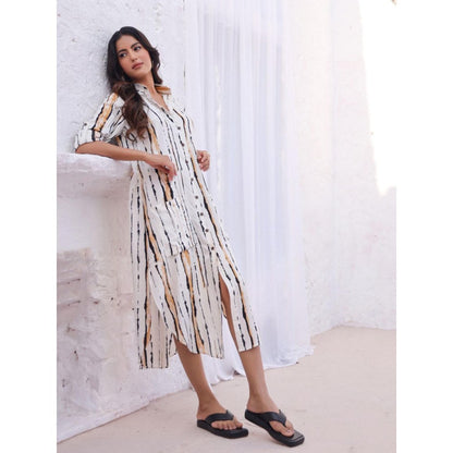 AlterEGO Willow The Jungle Striped Shirt Dress (Set of 2)