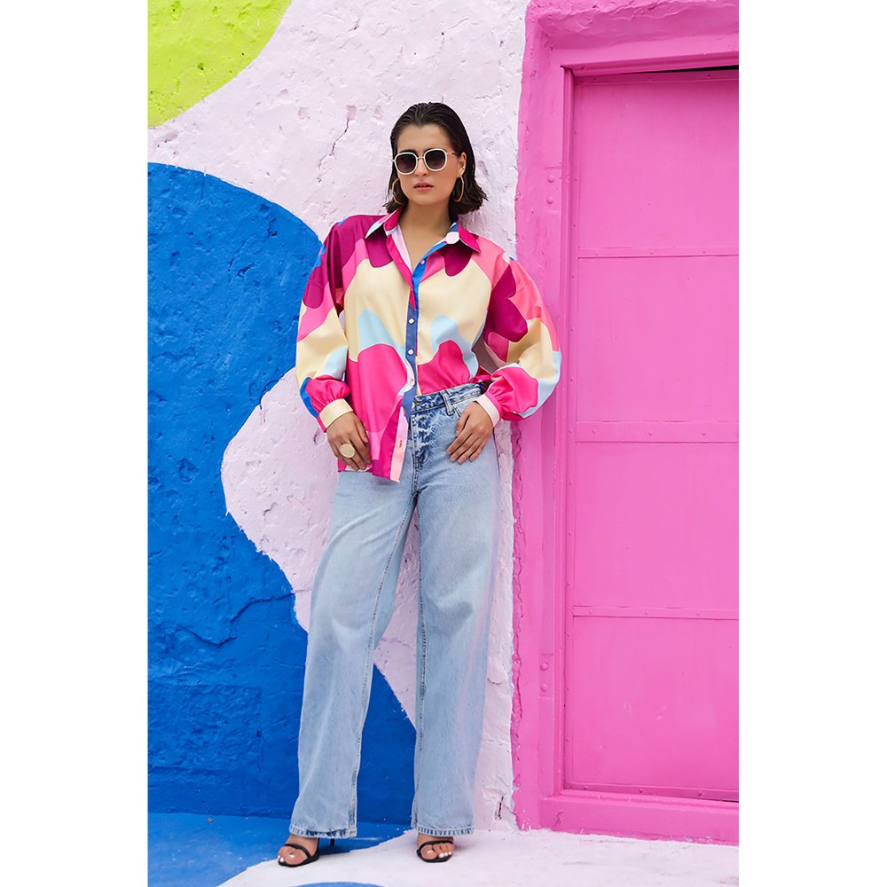AlterEGO Lizzy The Shake Up Pink Shirt
