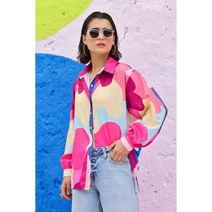 AlterEGO Lizzy The Shake Up Pink Shirt