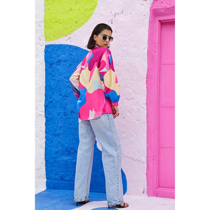 AlterEGO Lizzy The Shake Up Pink Shirt