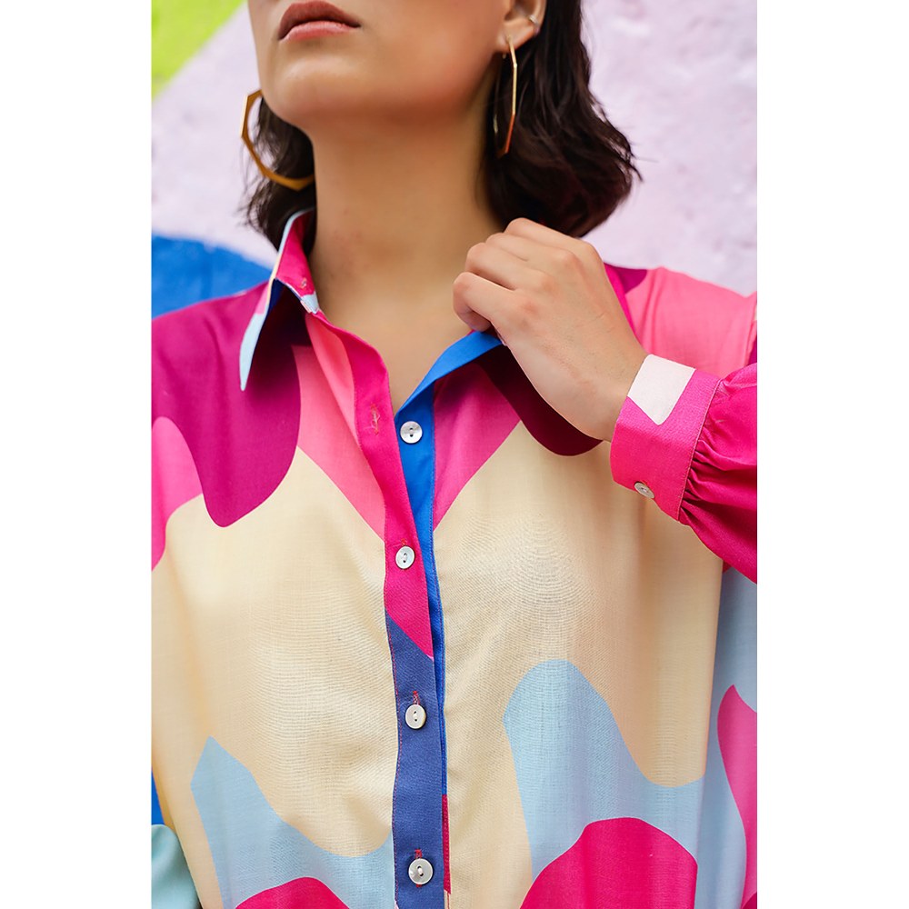 AlterEGO Lizzy The Shake Up Pink Shirt