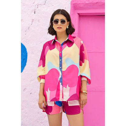 AlterEGO Elly Shake it Up Pink Co-Ord (Set of 3)
