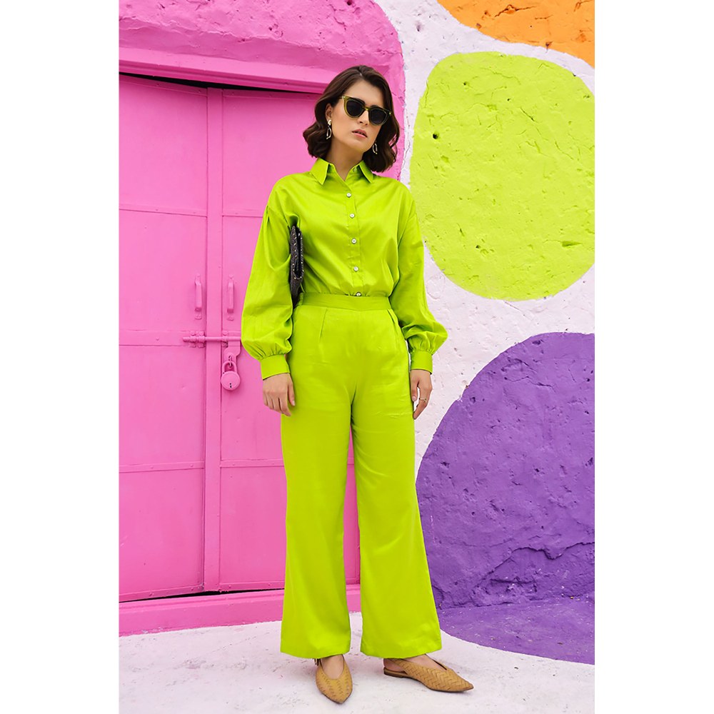 AlterEGO Luna Lime to Lemon Yellow Co-Ord (Set of 3)